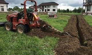 Копка траншей для водопровода в Пугачеве: цена за метр от 952 руб.