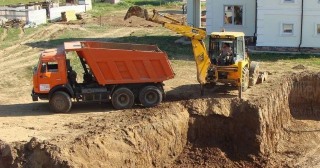 Котлован для дома Пугачёв, цена от 318 руб./м3.