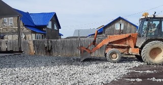 Отсыпка участка Пугачёв, цена от 212 р./куб.