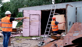 Демонтаж гаражей в Пугачеве, цена от 1798 руб. – услуги под ключ от 2Землекопа-Пгч